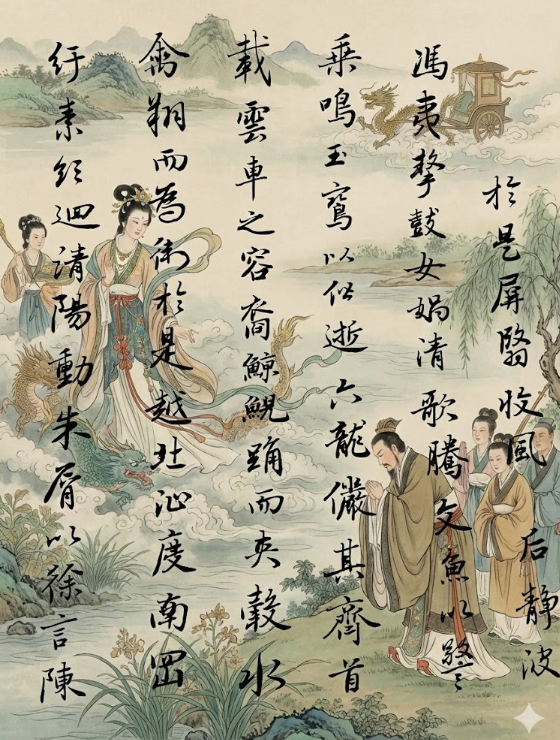 Ode to the Nymph of the Luo River