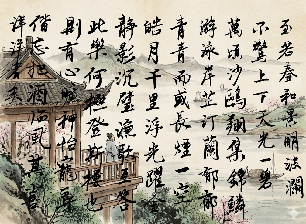 Note on Yueyang Tower